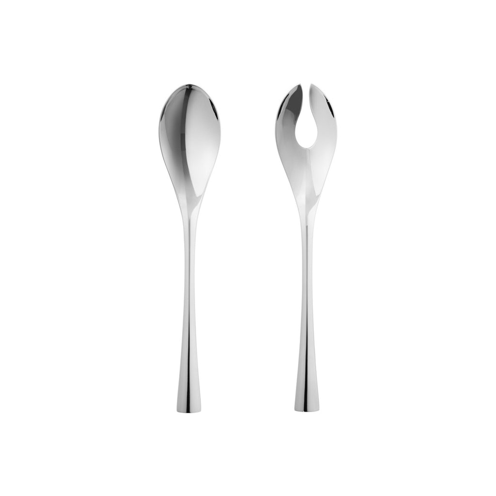 Cobra Salad Set in Stainless Steel Mirror, Set of 2