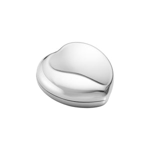 Heart Pill Box Stainless Steel