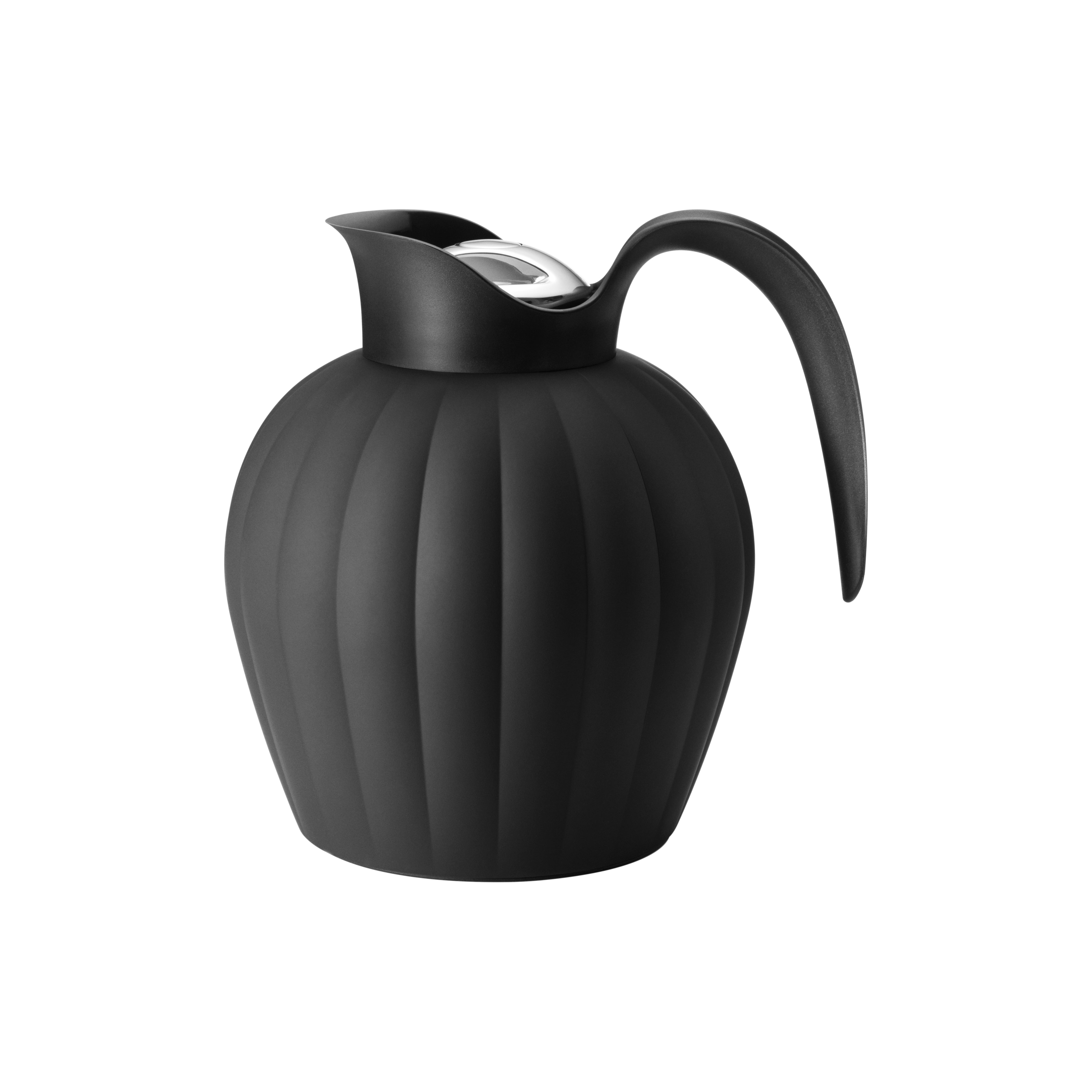 Bernadotte Thermo Jug Midnight Black with Stainless Steel Lid, 0.8 L