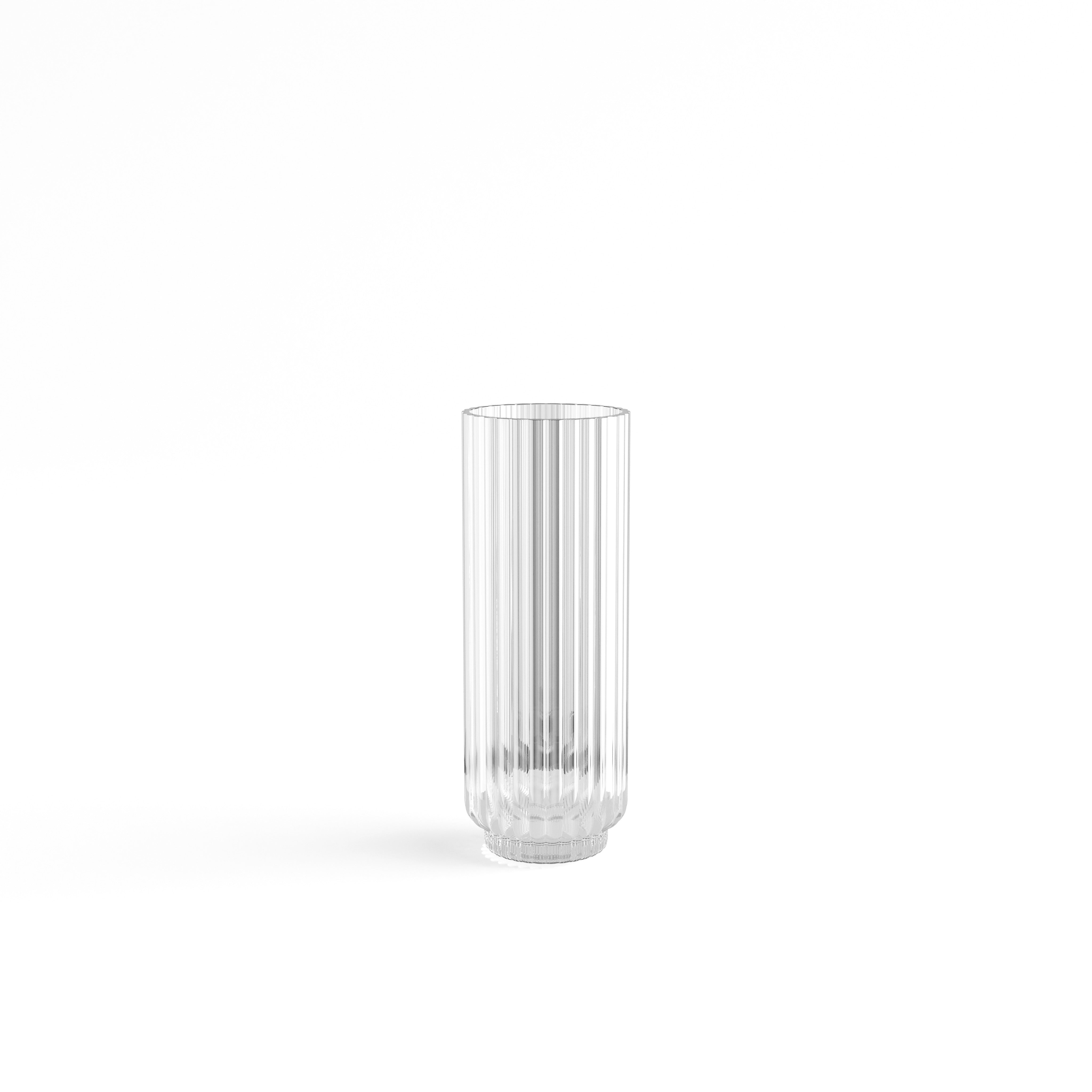 Bernadotte Round Vase Glass