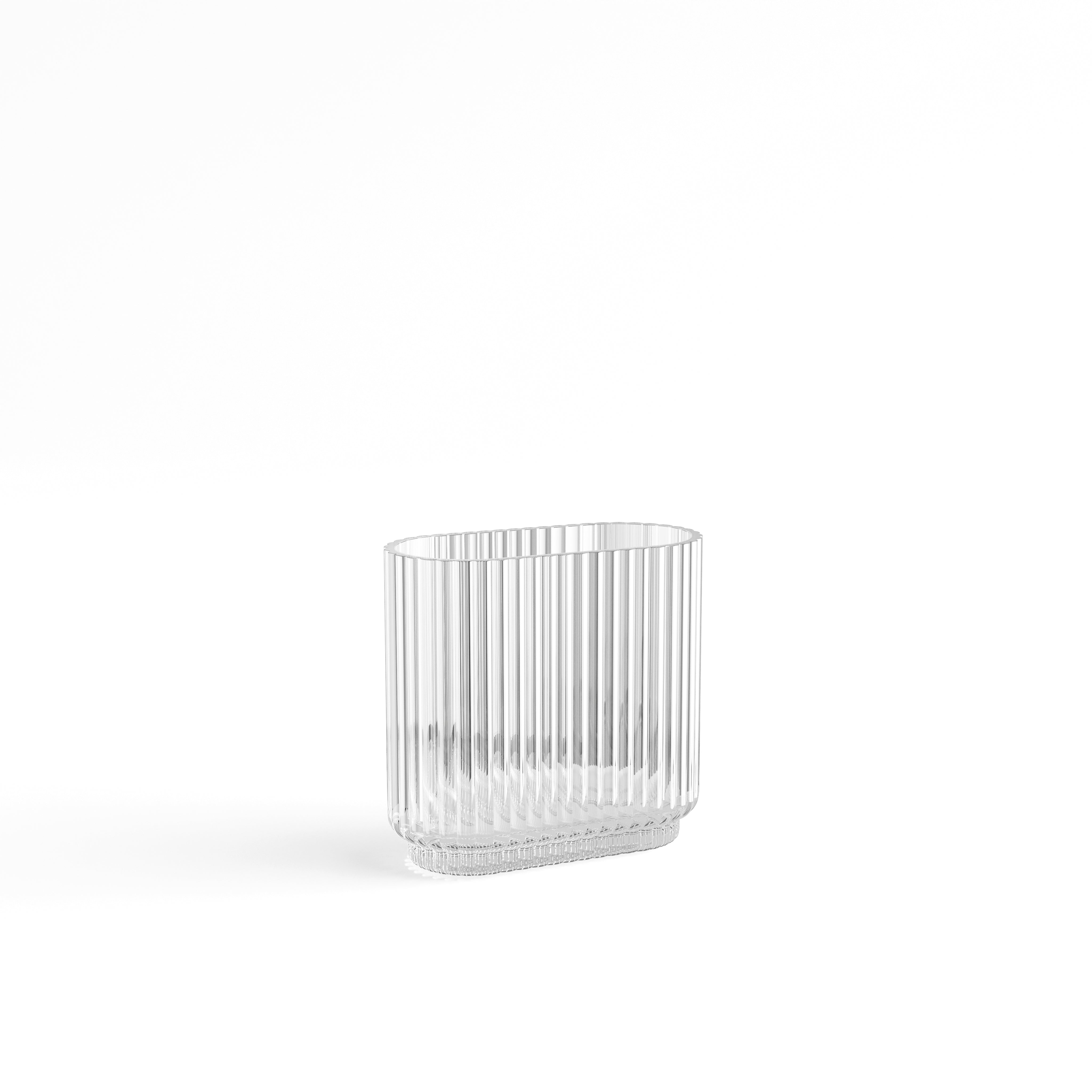 Bernadotte Oval Vase Glass