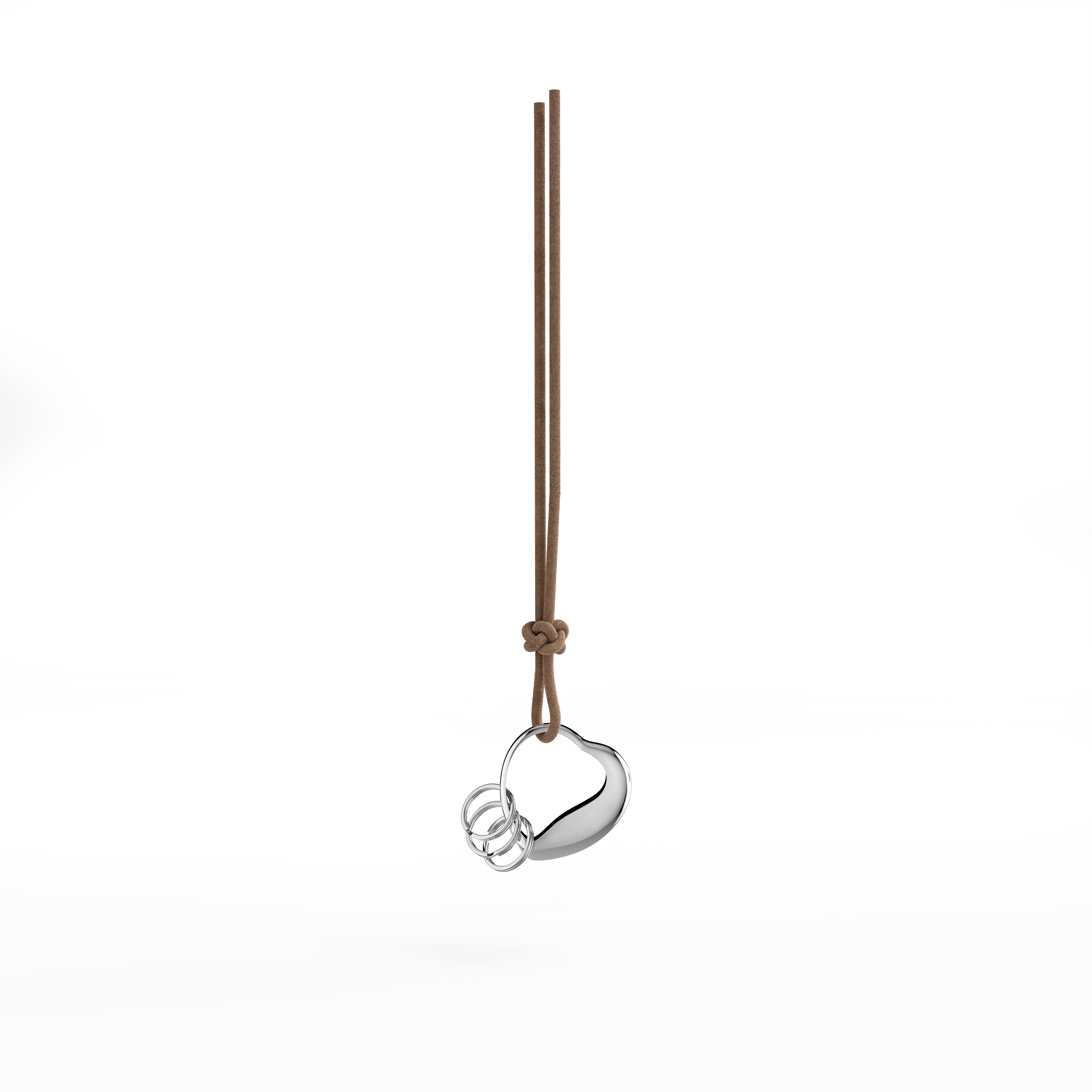 Heart Keyring Stainless Steel