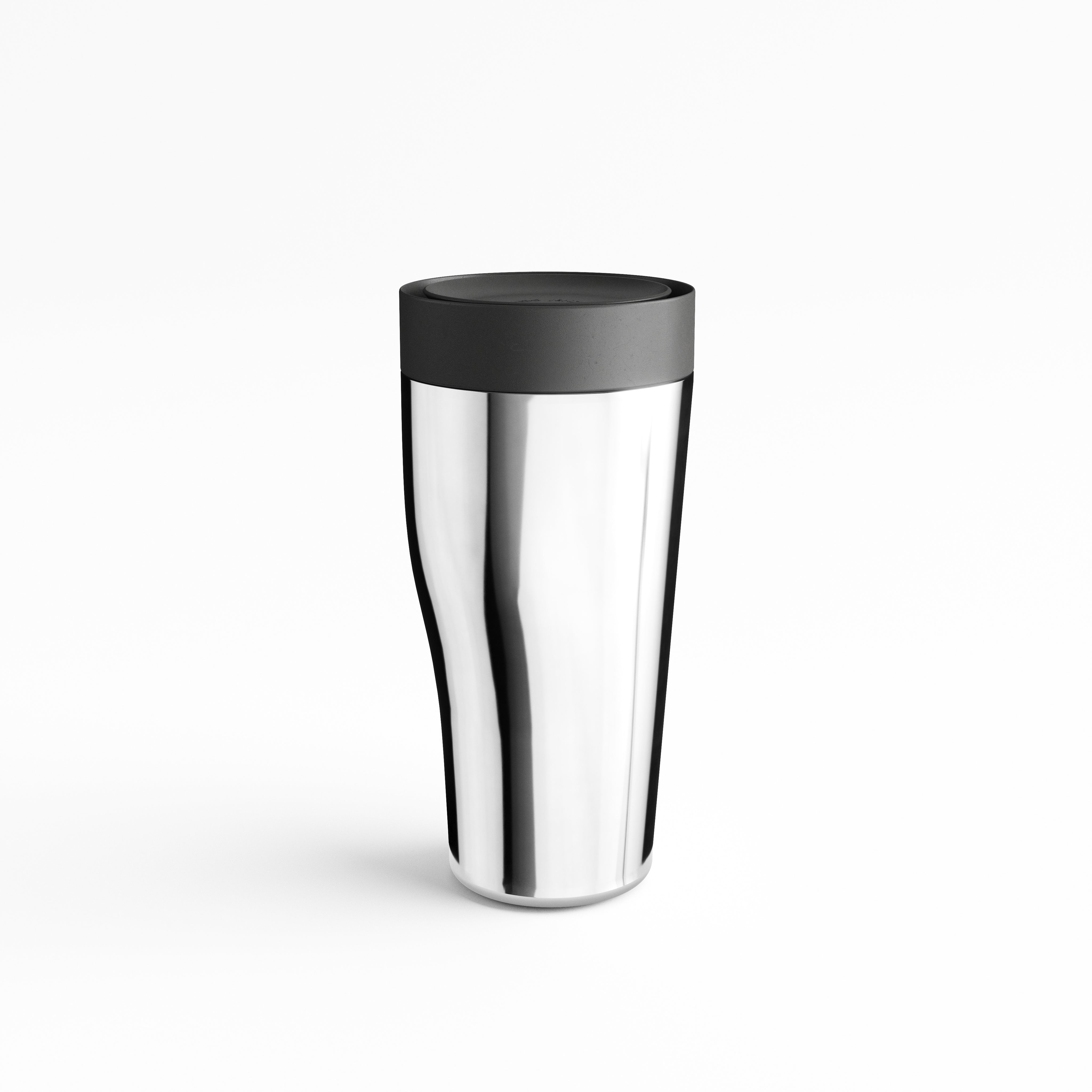 Sky Thermo Cup Stainless Steel Mirror and Plastic