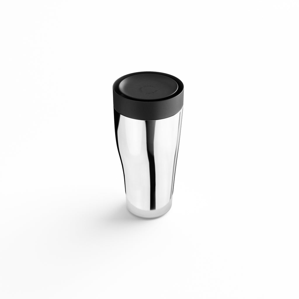 Sky Thermo Cup Stainless Steel Mirror and Plastic