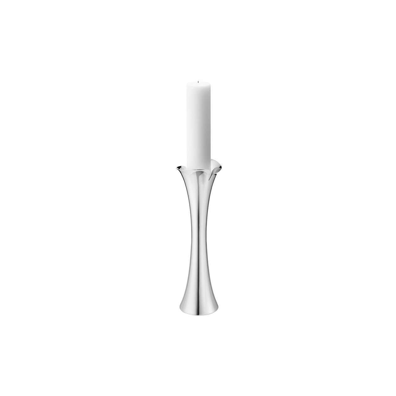 Bloom Botanica Candleholder Floor Medium Stainless Steel