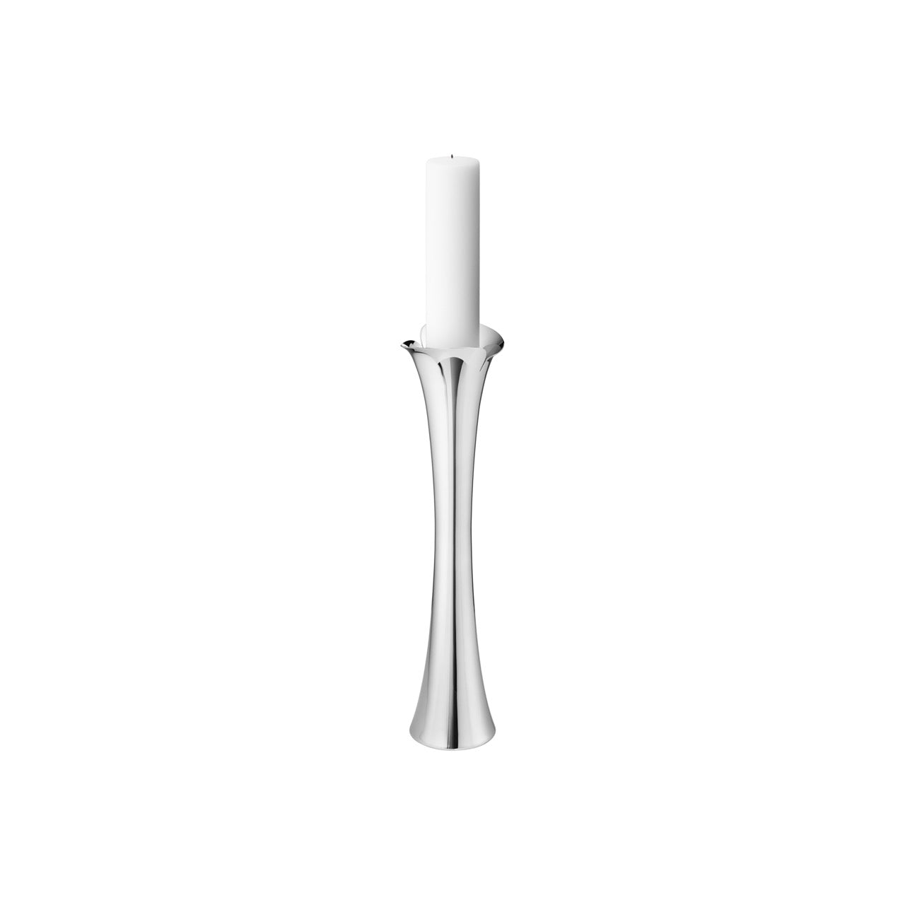 Bloom Botanica Candleholder Floor, Large, Stainless Steel