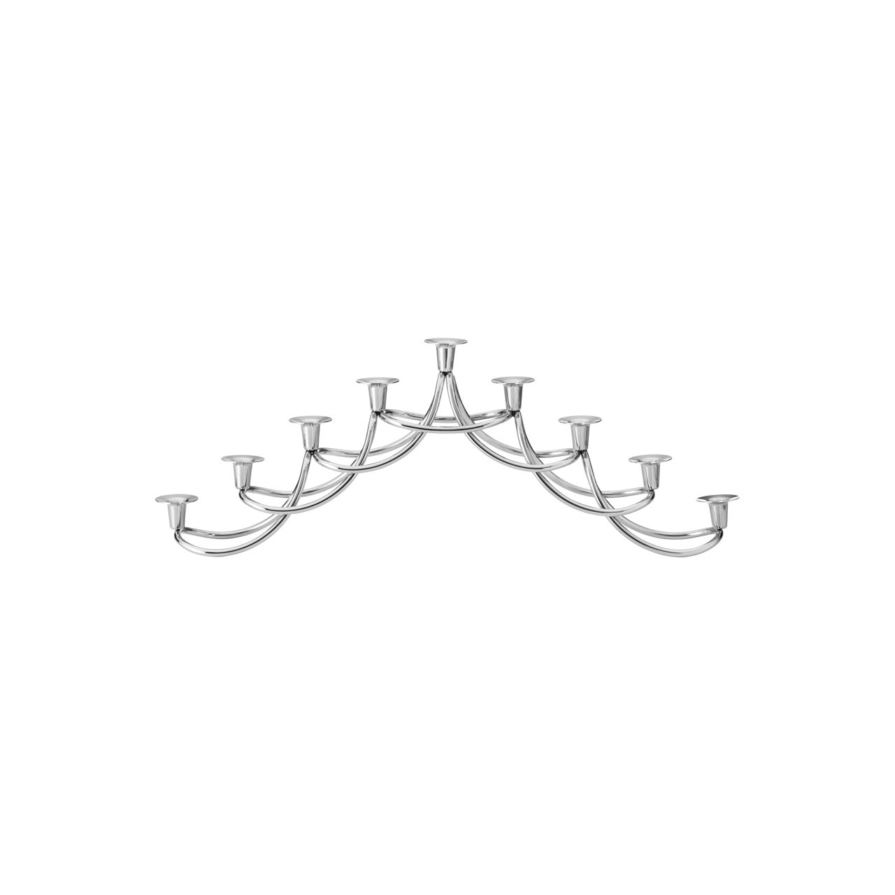 Harmony Menorah Stainless Steel