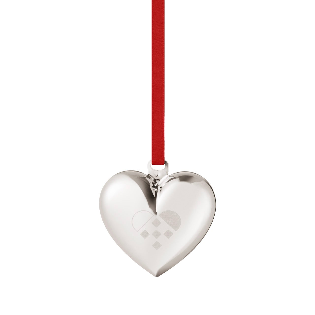 2025 Heart Palladium Plated Brass