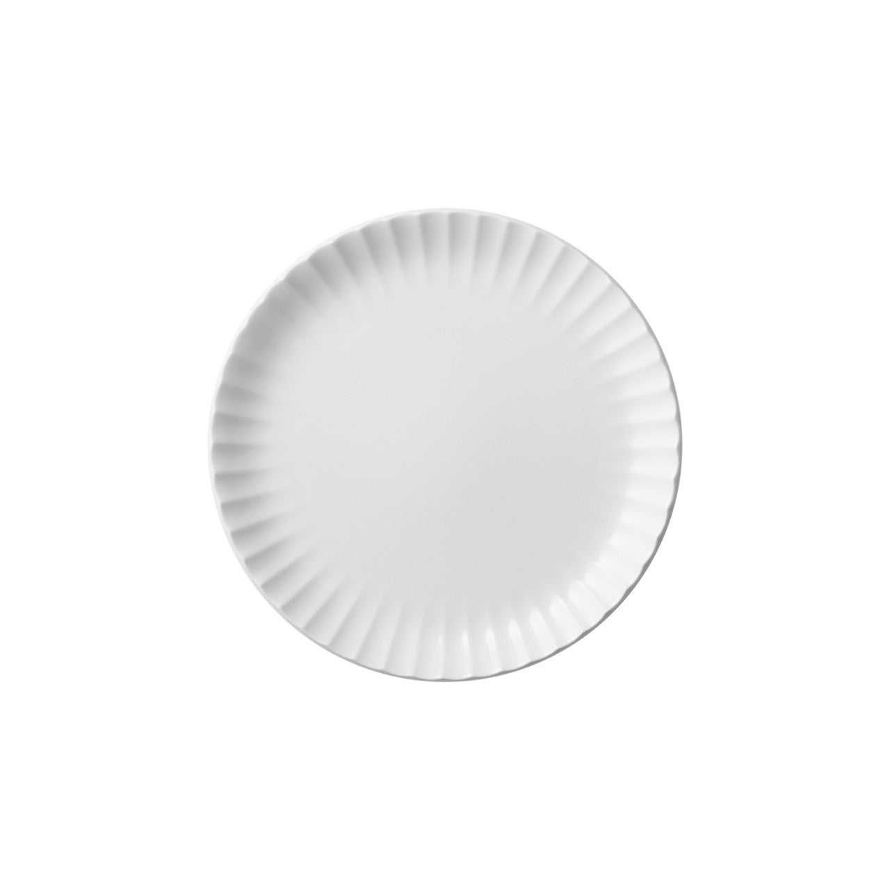 Bernadotte Soft Groove Lunch Plate in Porcelain, 9"
