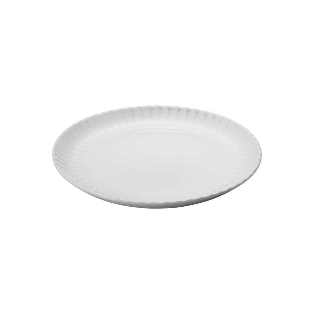 Bernadotte Soft Groove Dinner Plate in Porcelain, 11"