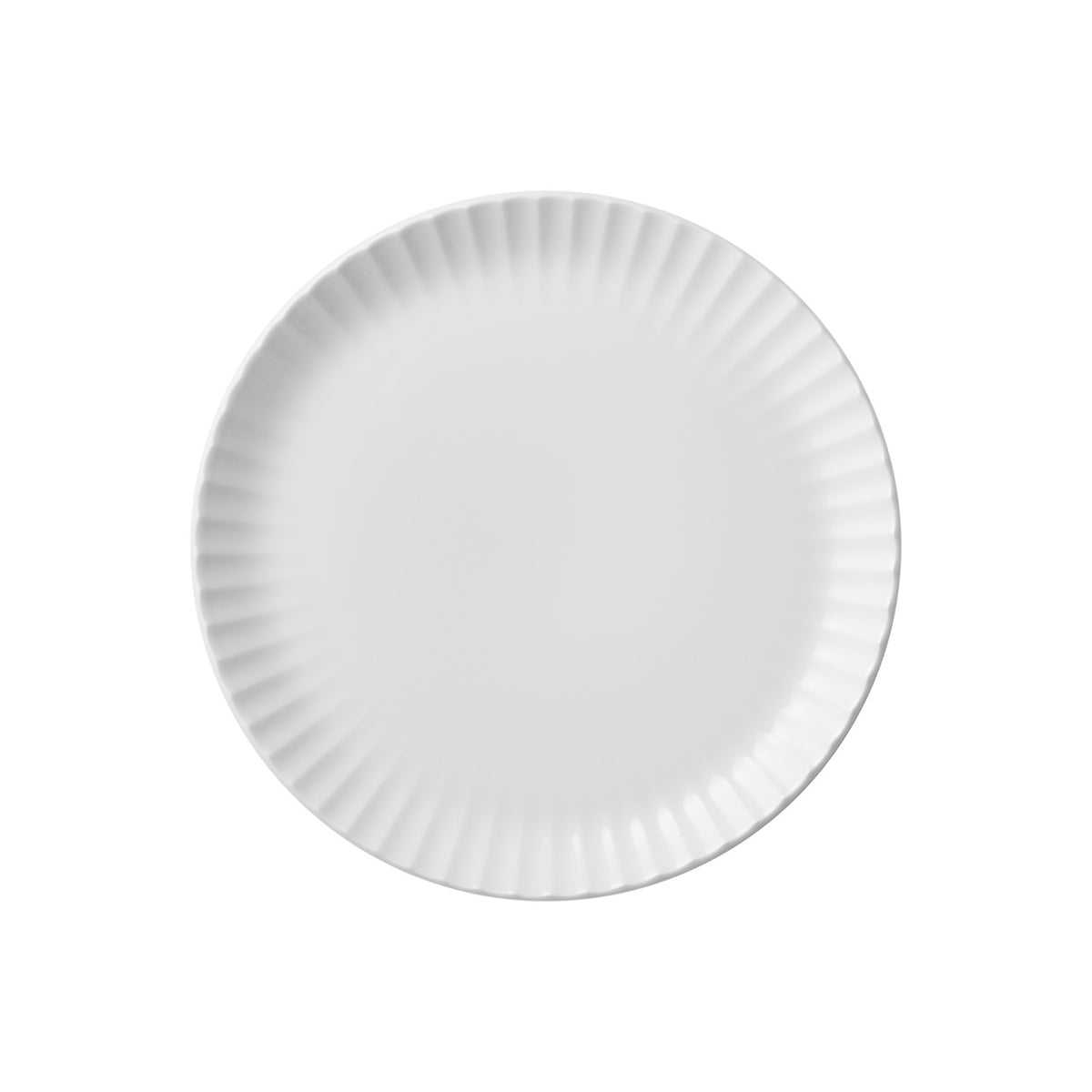 Bernadotte Soft Groove Dinner Plate in Porcelain, 11"