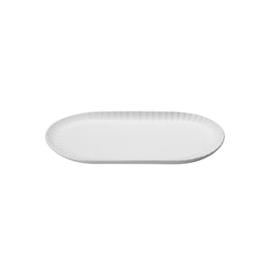 Bernadotte Soft Groove Serving Dish in Porcelain