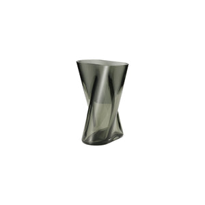 Lituus Vase in Smokey Glass, Small