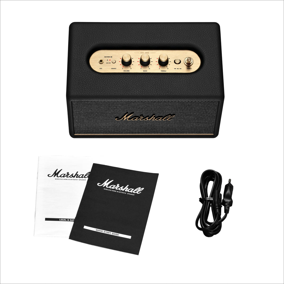 Acton III Bluetooth Speaker in Black