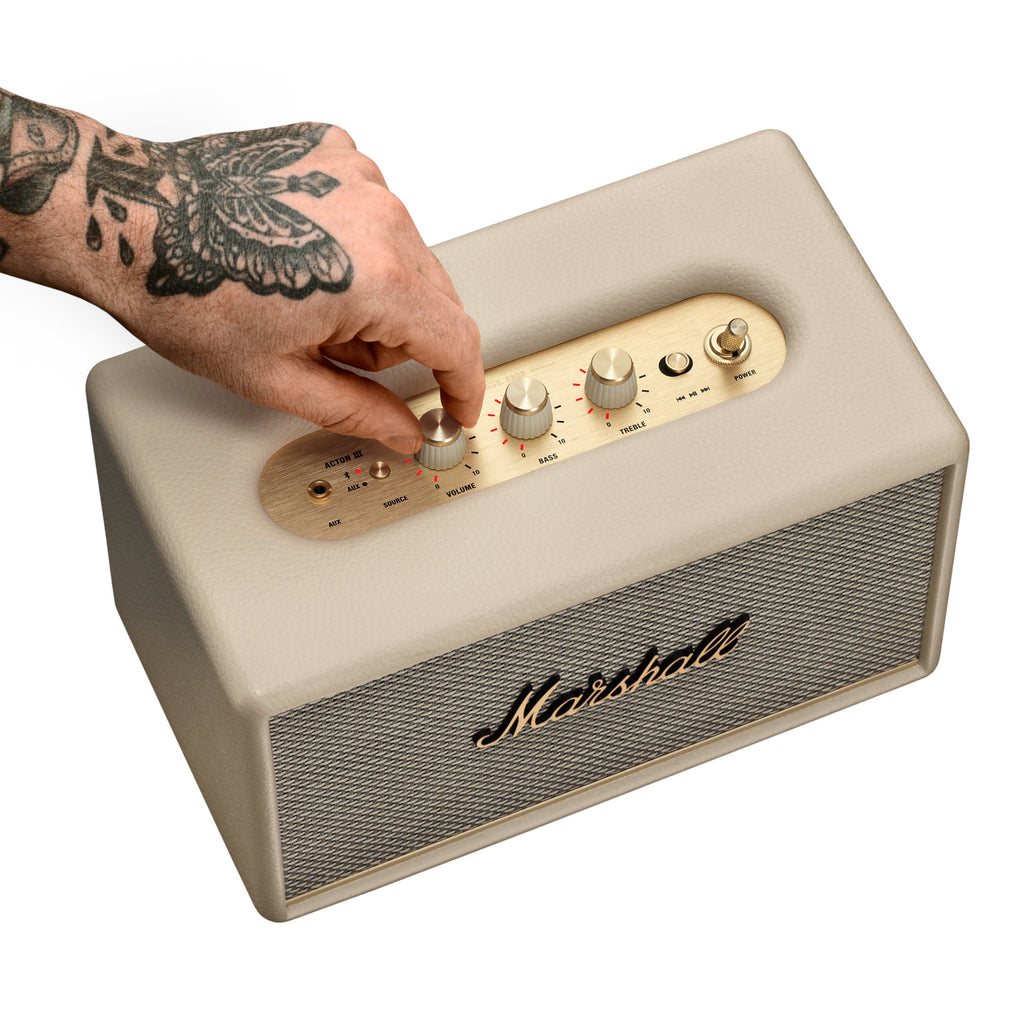 Acton III Bluetooth Speaker in Cream