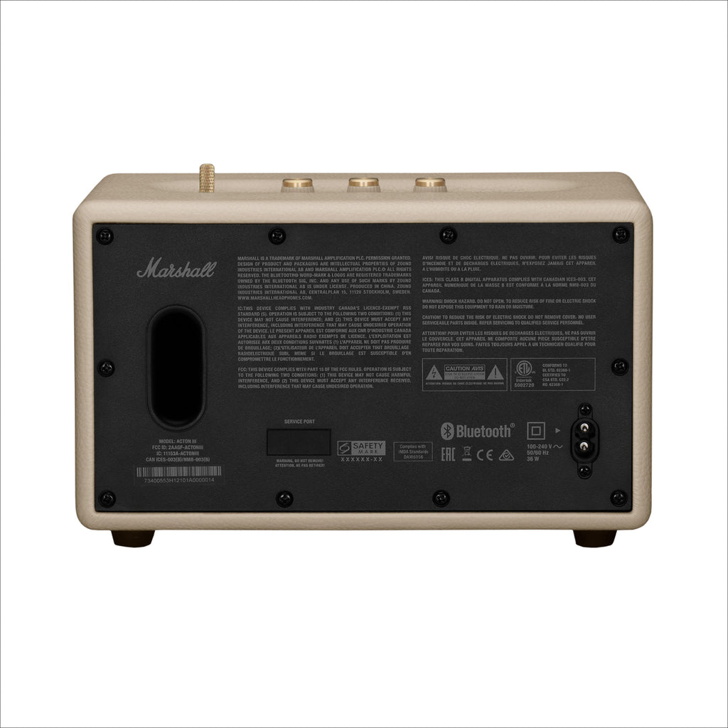 Acton III Bluetooth Speaker in Cream