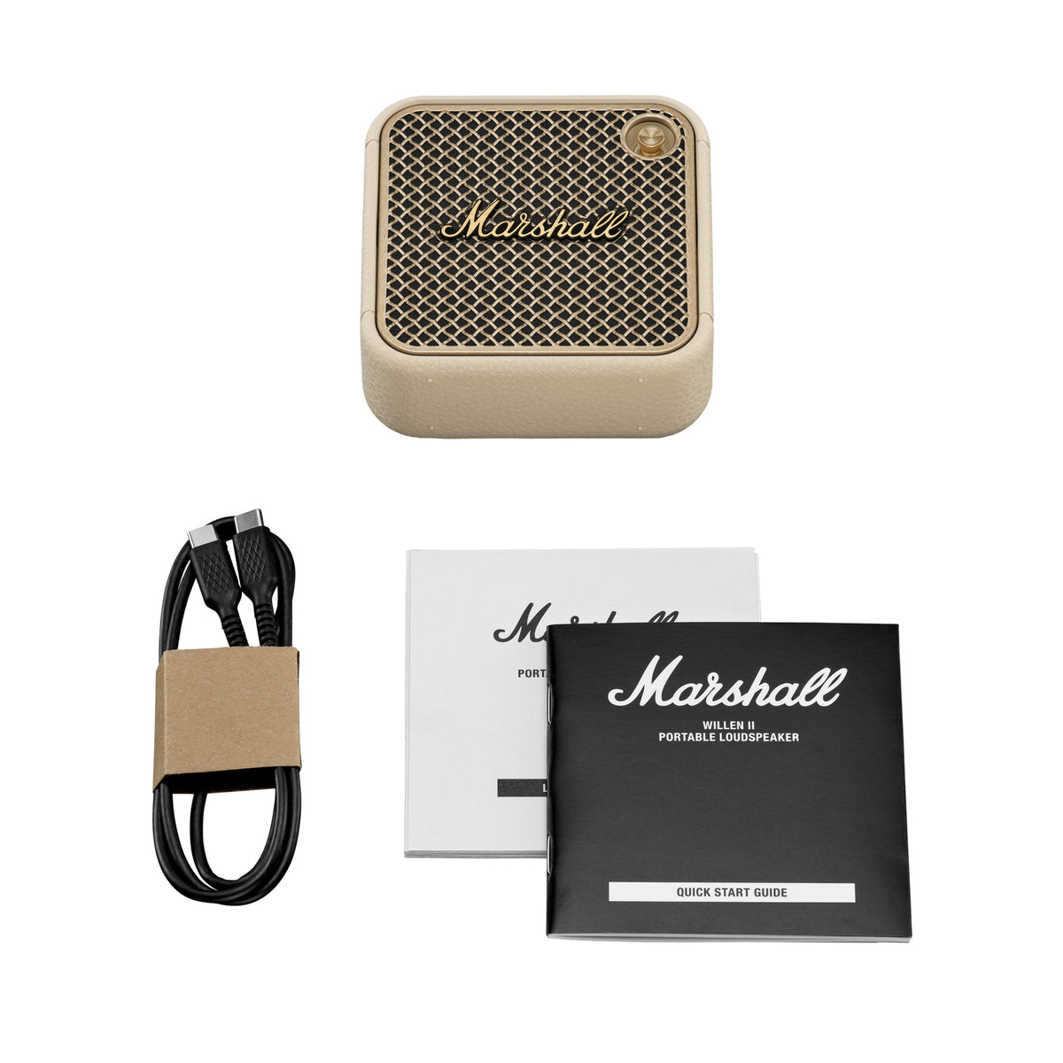 Willen II Portable Bluetooth Speaker in Cream
