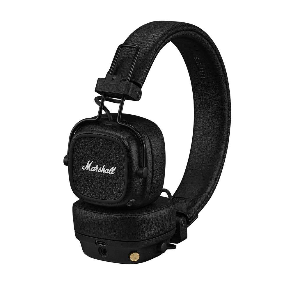 Major V On-Ear Bluetooth Headphones in Black