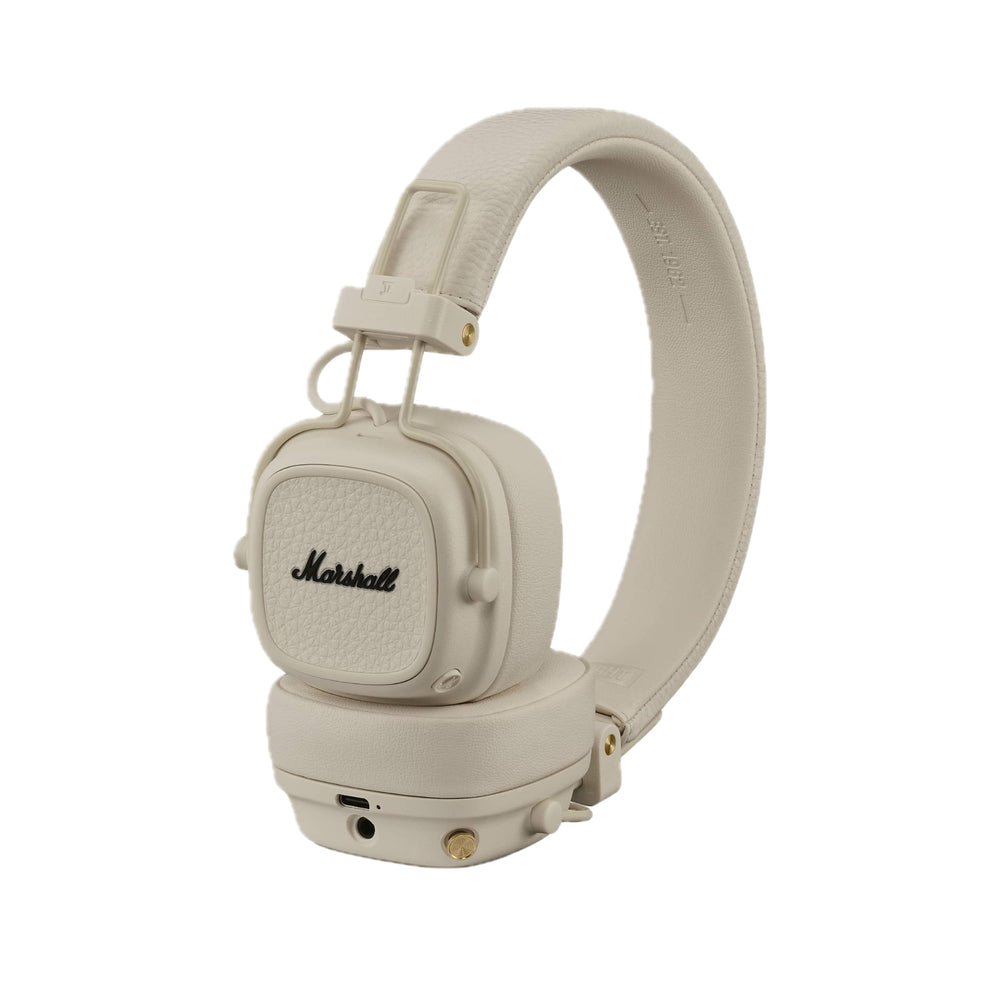 Major V On-Ear Bluetooth Headphones in Cream