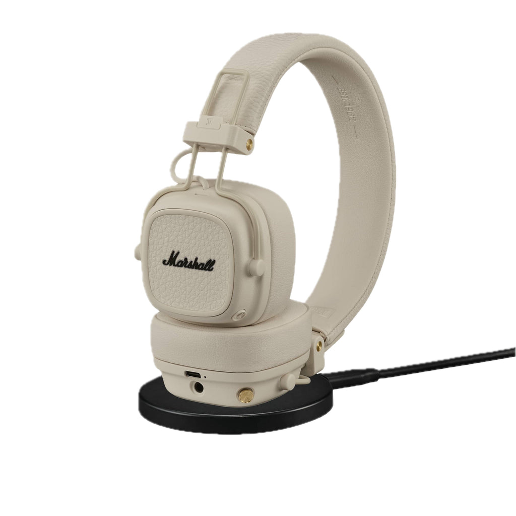 Major V On-Ear Bluetooth Headphones in Cream