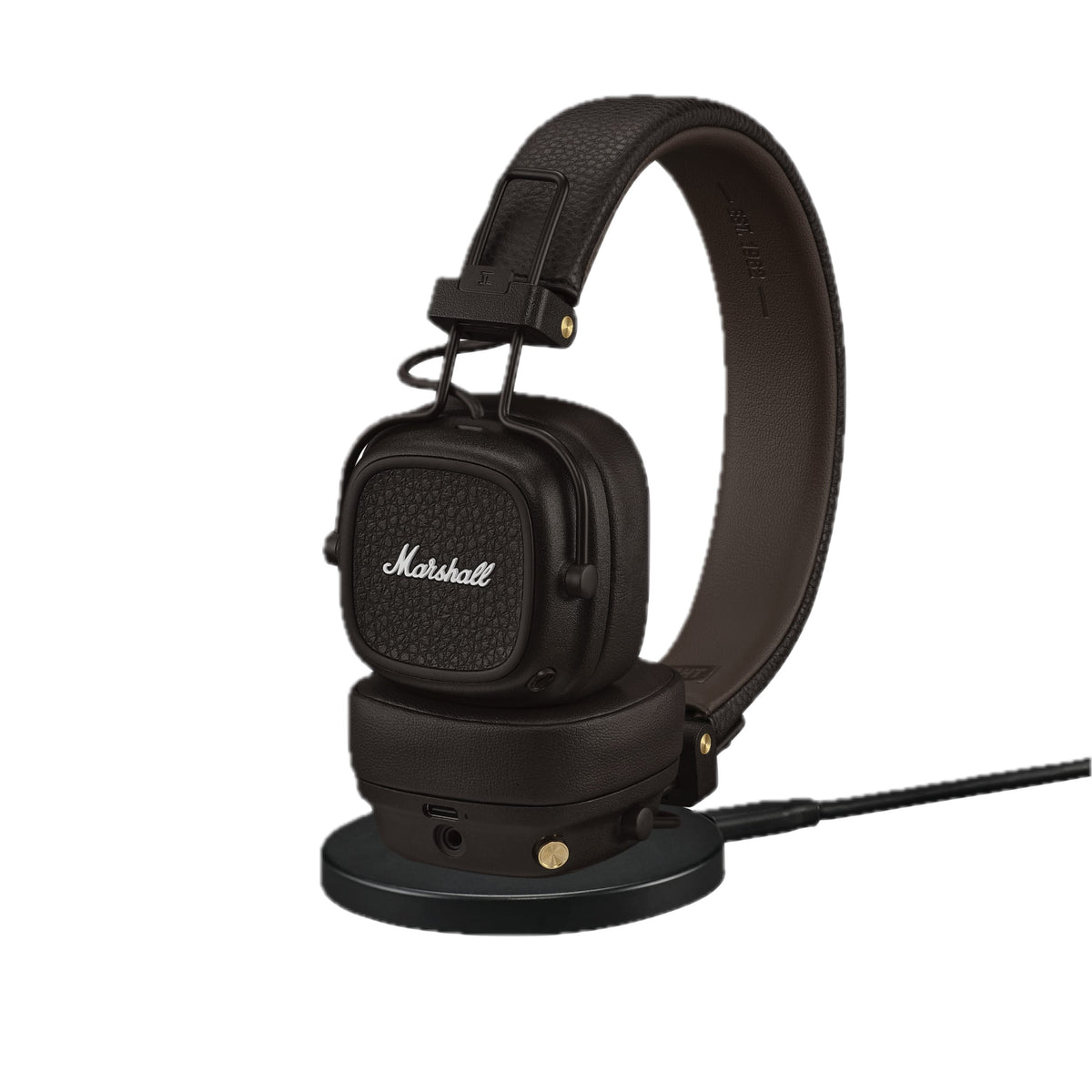 Major V On-Ear Bluetooth Headphones in Brown