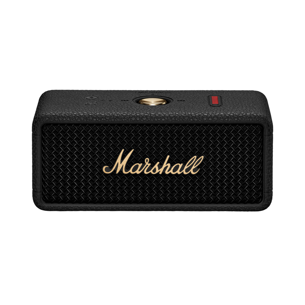 Emberton III Portable Bluetooth Speaker in Black & Brass