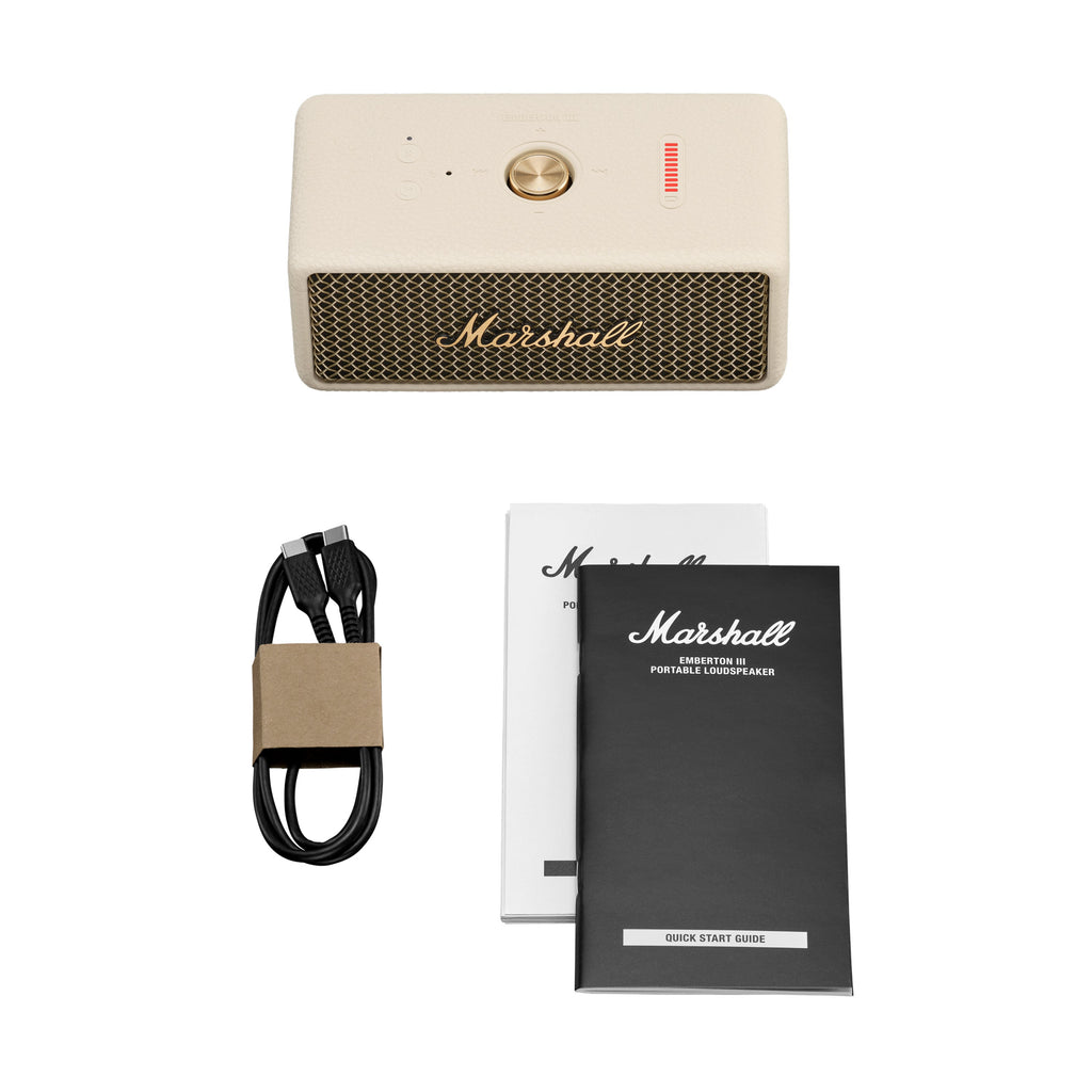 Emberton III Portable Bluetooth Speaker in Cream