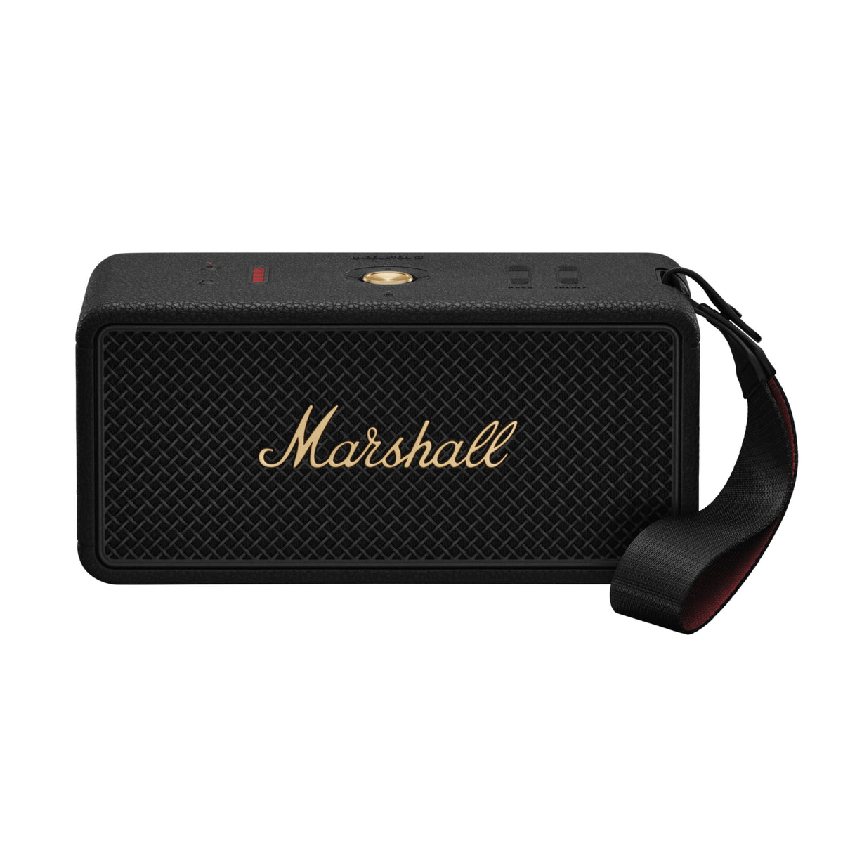 Middleton II Portable Bluetooth Speaker in Black & Brass