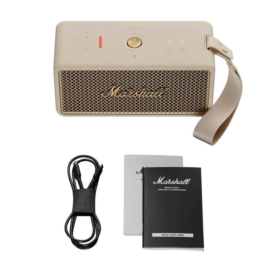 Middleton II Portable Bluetooth Speaker in Cream