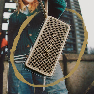 Middleton II Portable Bluetooth Speaker in Cream