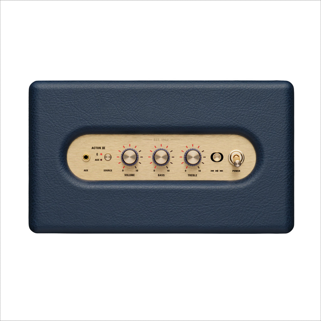 Acton III Bluetooth Speaker in Midnight Blue