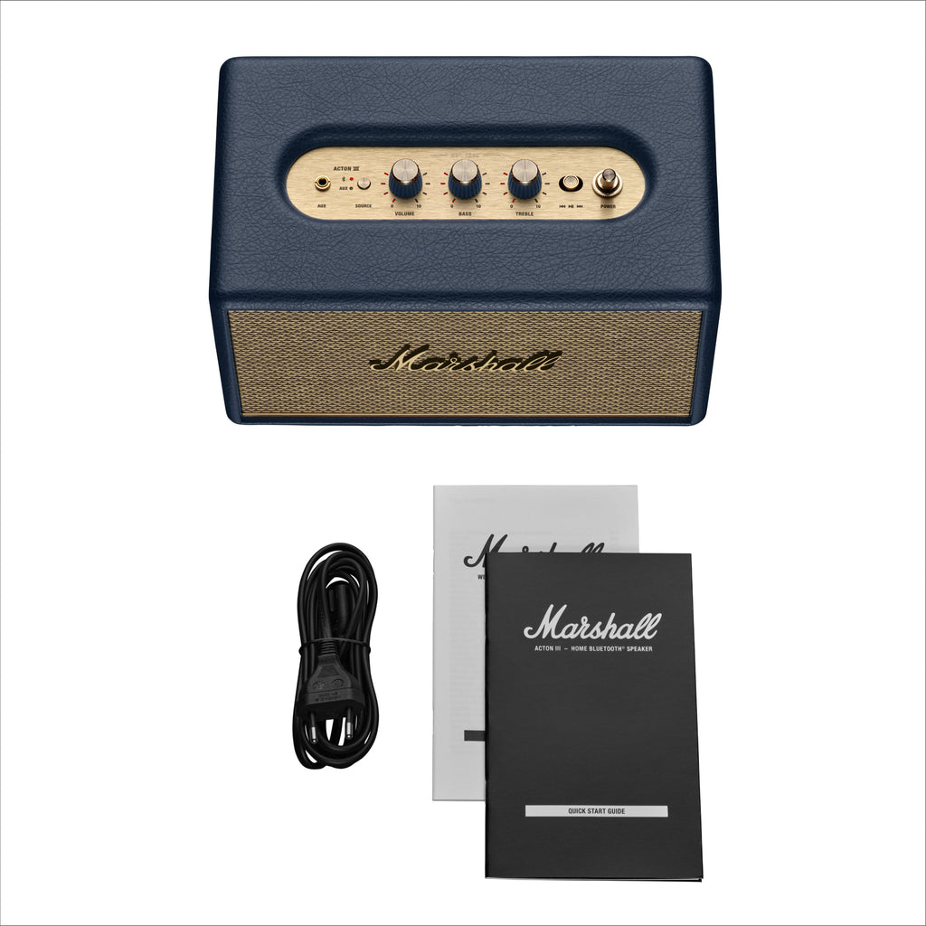 Acton III Bluetooth Speaker in Midnight Blue