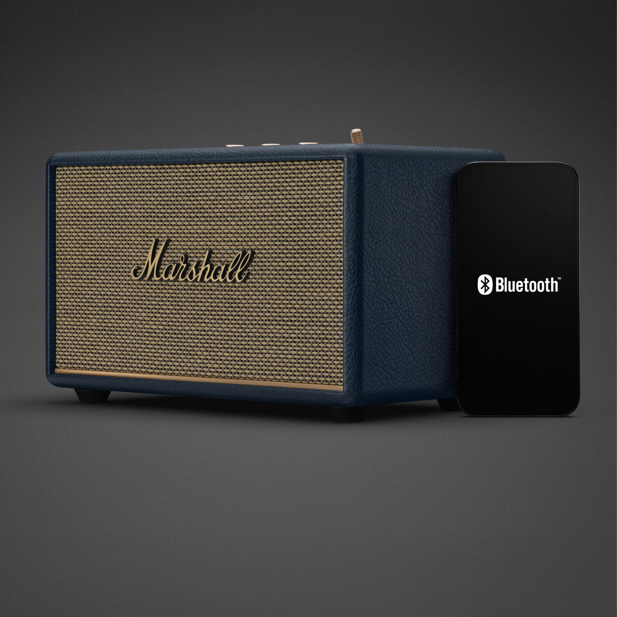 Acton III Bluetooth Speaker in Midnight Blue