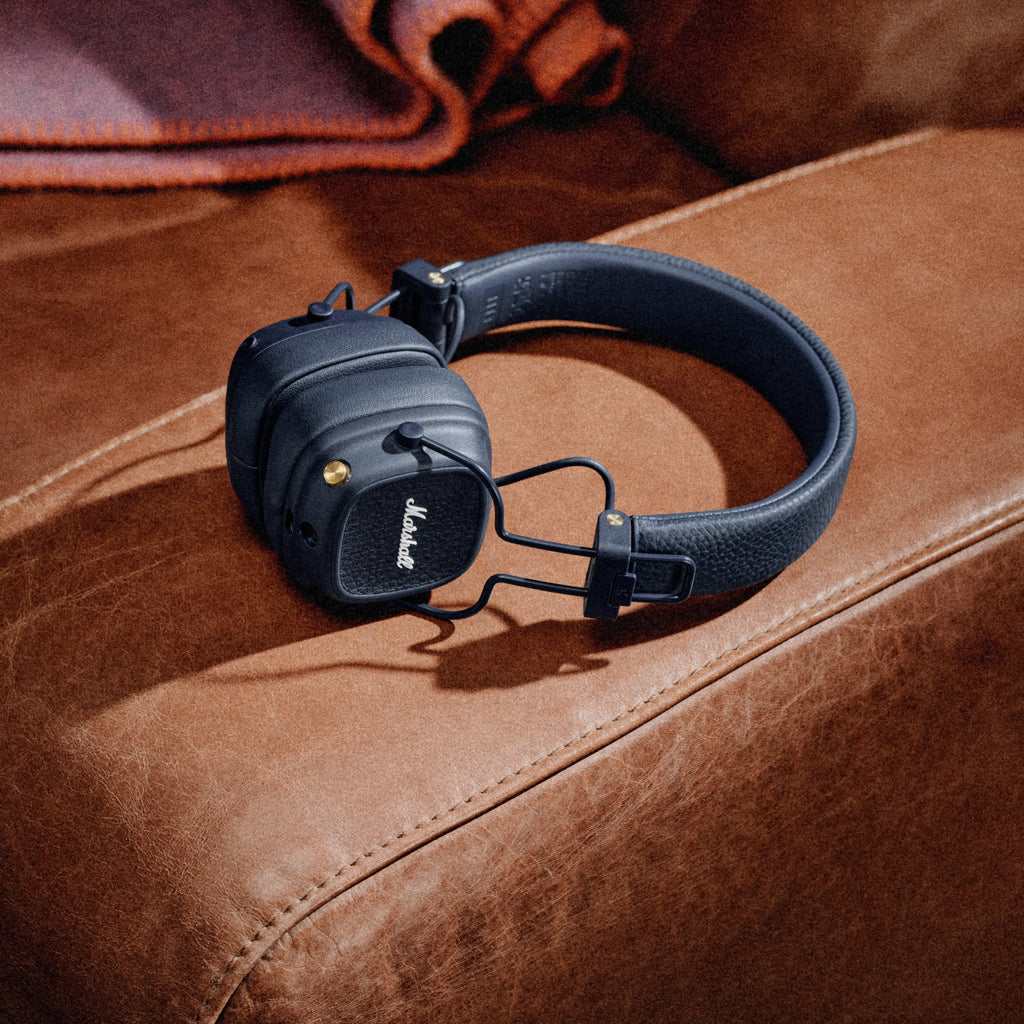 Major V On-Ear Bluetooth Headphones in Midnight Blue