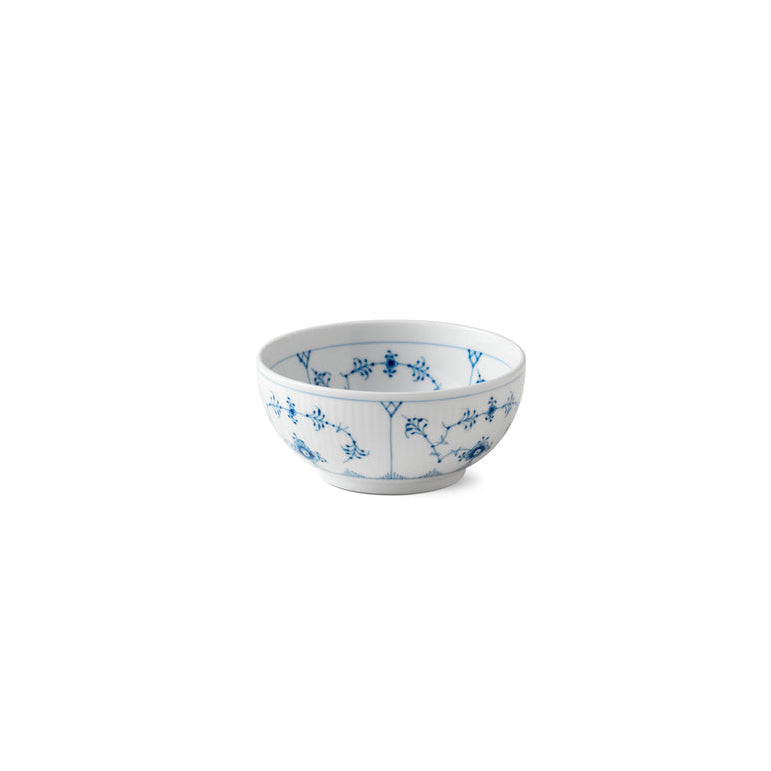 Blue Fluted Plain Bowl 1 Pint