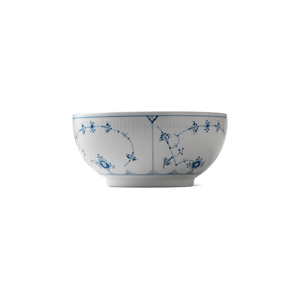 Blue Fluted Plain Bowl 1.75 Qt