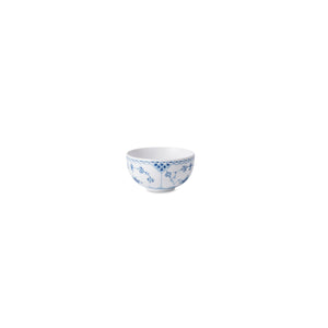 Blue Fluted Half Lace Rice Bowl