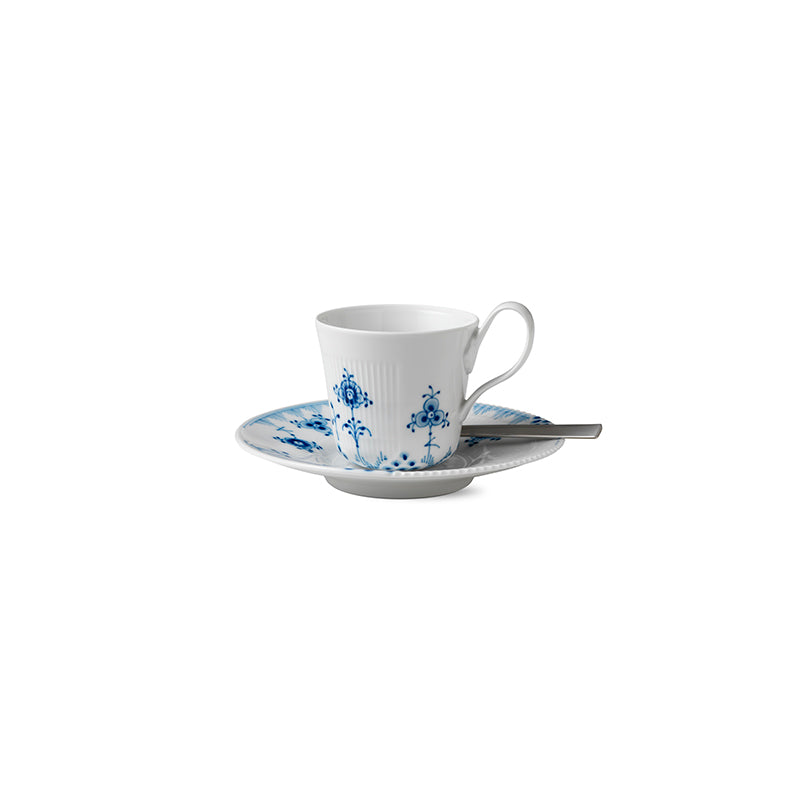 Blue Elements High Handle Cup & Saucer 8.5Oz