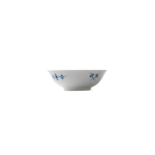 Blue Fluted Plain Cereal Bowl 11.75Oz