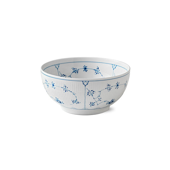 Blue Fluted Plain Bowl 3.25 Qt