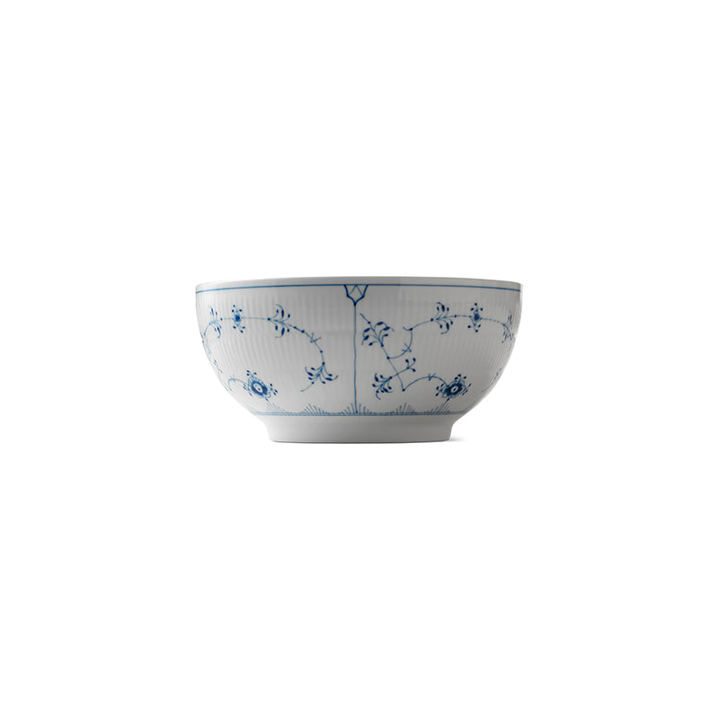 Blue Fluted Plain Bowl 310cl 3.28qt, 24cm 9.45"