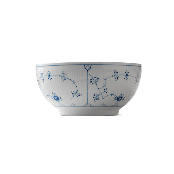 Blue Fluted Plain Bowl 3.25 Qt