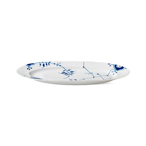 Blue Fluted Mega Fish Dish 60cm 23.6"