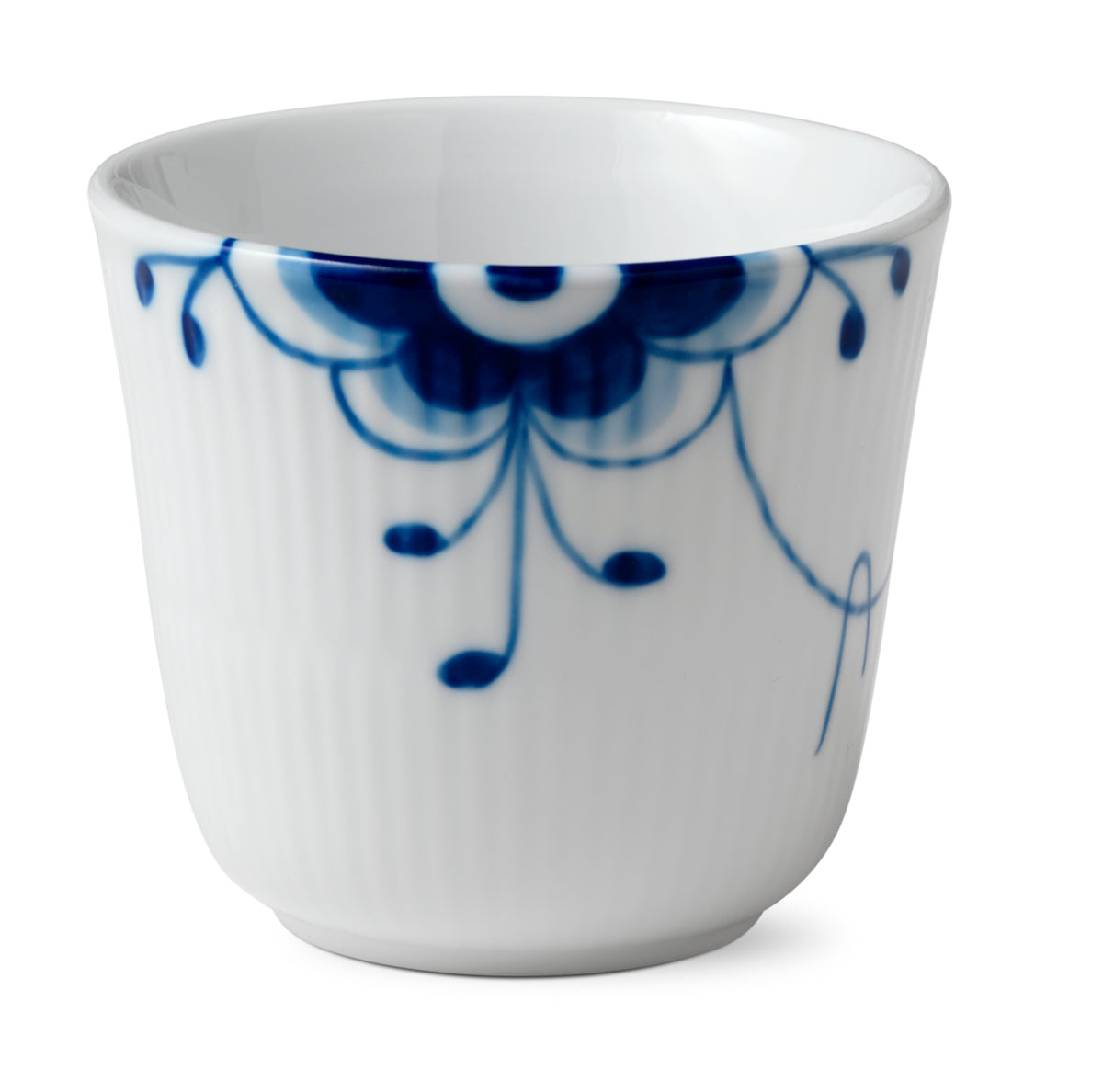 Blue Fluted Mega Thermal Cup 8.5 Oz
