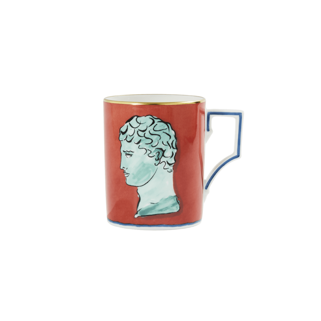 Il Viaggio Di Nettuno Red Coral Mug