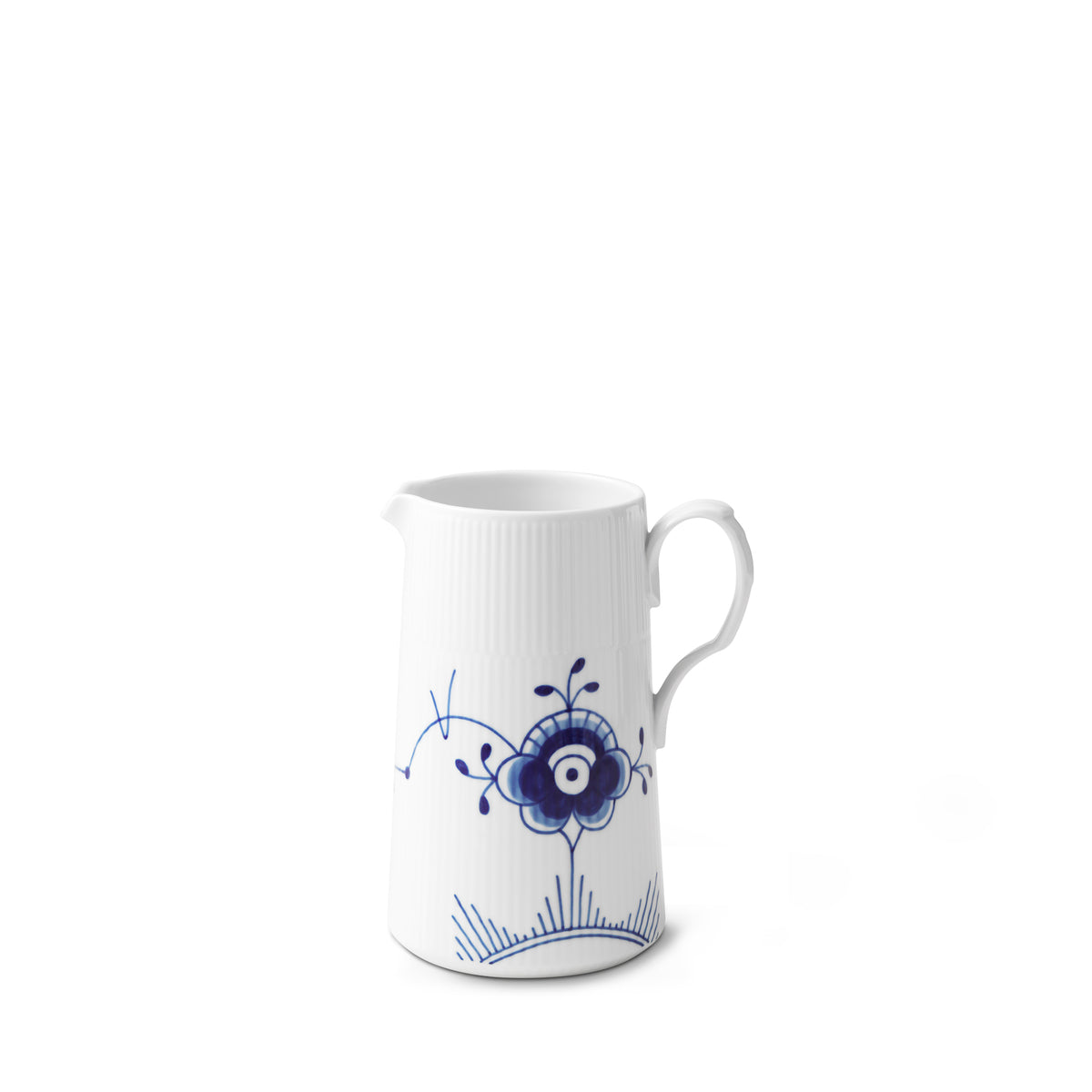 Blue Fluted Mega Modern Jug 1.7L