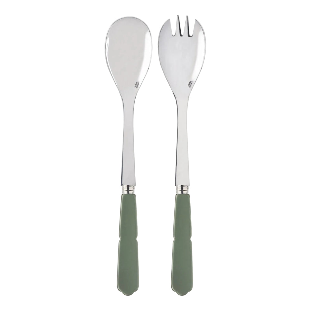 Gustave Salad Set in Dark Green