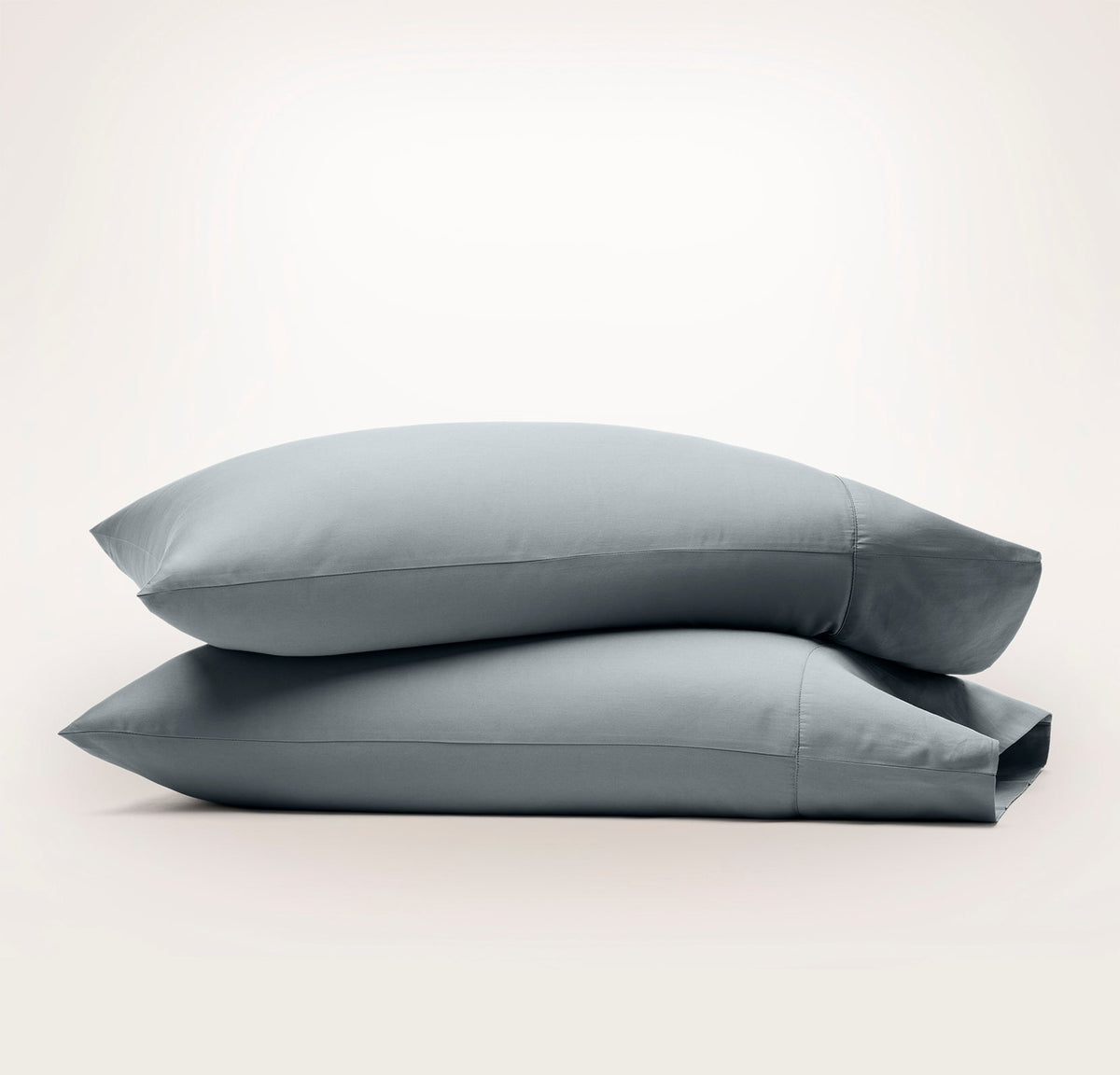 Signature Hemmed Pillowcase Set in Bluestone