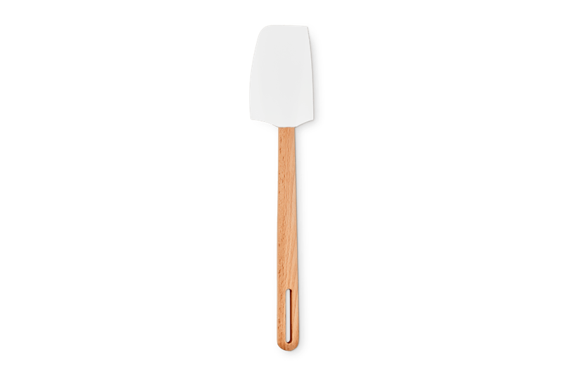 Signature Silicone Medium Spatula in White
