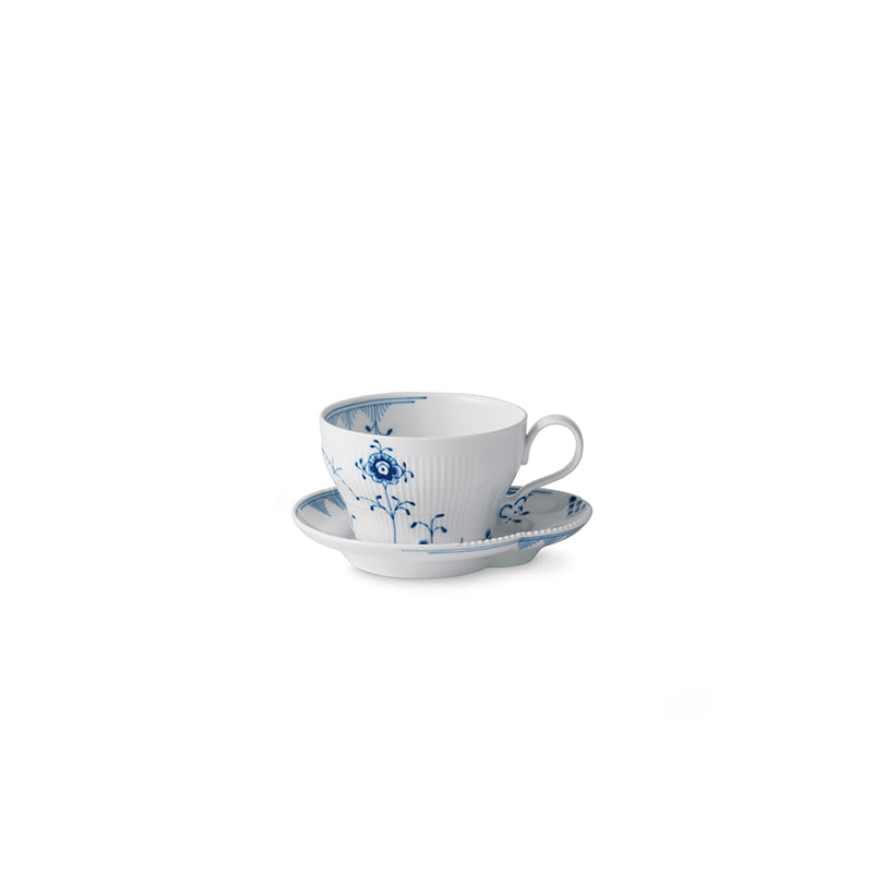 Blue Elements Teacup & Saucer 8.75 Oz